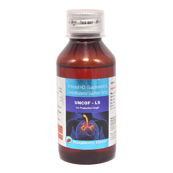 UNCOF LS Raspberry Flavour Syrup 100ml