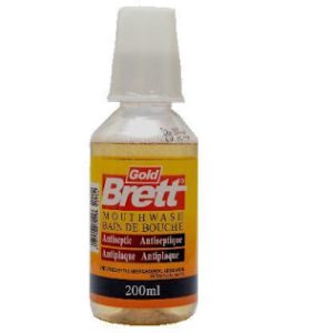 Brett Gold Mouthwash Small
