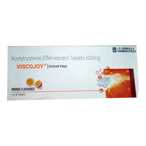 VISCOJOY ORANGE FLAVOUR SUGAR FREE Effervescent Tablet 10?s