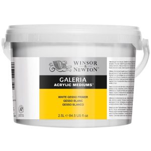 Winsor and Newton Galeria Acrylic White Gesso Primer (2.5L)