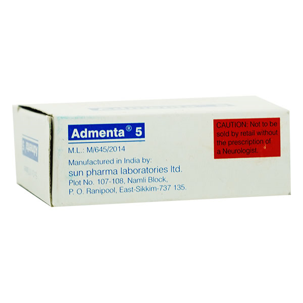 Admenta 5mg Tablet 10?S