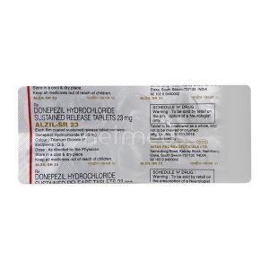 Alzil SR 23mg Tablet 10?S