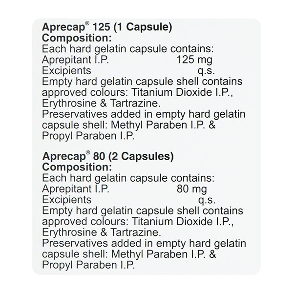 Aprecap 125/80 Capsule 3?S