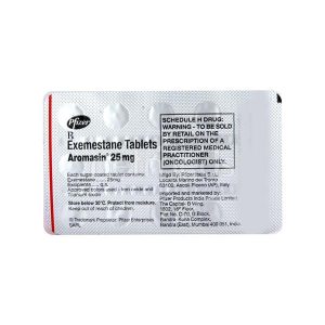 Aromasin 25mg Tablet 15?S