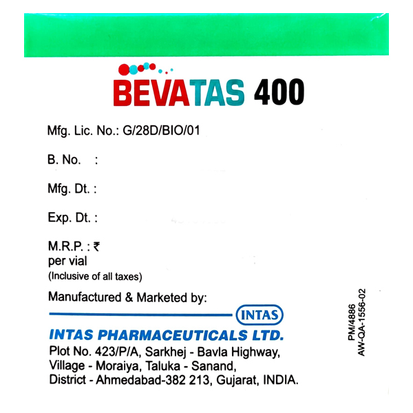 Bevatas 400mg Injection 16ml