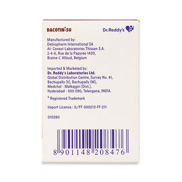 Dacotin 50mg Injection 1?S