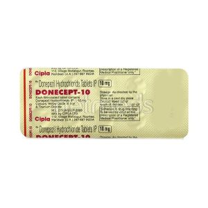 Donecept 10mg Tablet 10?S