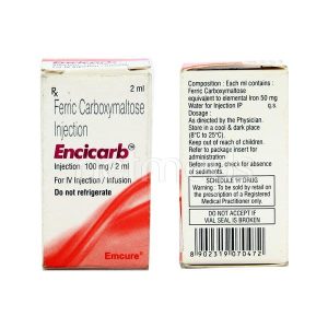 Encicarb 100mg Injection 2ml