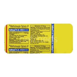 Folitrax 7.5mg Tablet 10?S