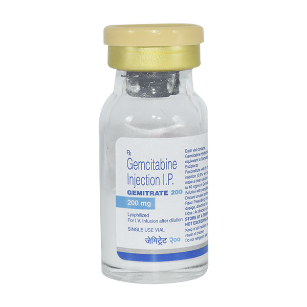 Gemitrate 200mg Injection 1?s
