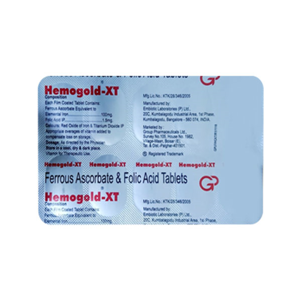 HEMOGOLD XT Tablet 10?s