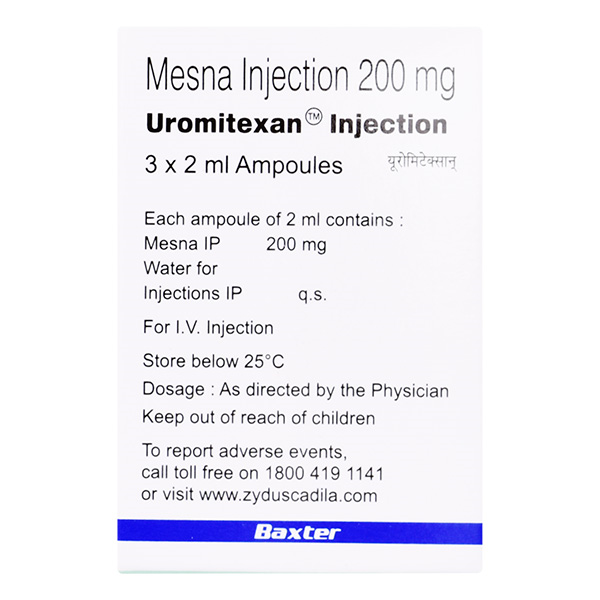 HOLOXAN 2G WITH UROMITEXAN Injection 1?s