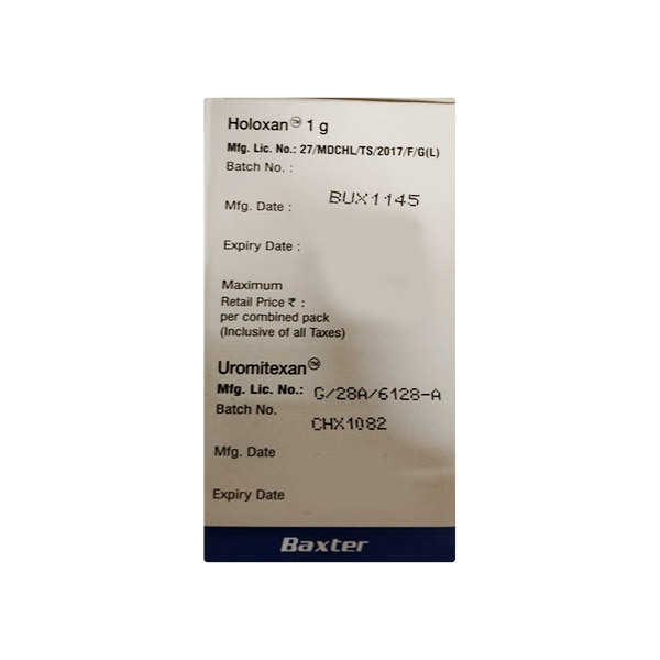 Holoxan With Uromitexan 1gm Injection 3X2ml
