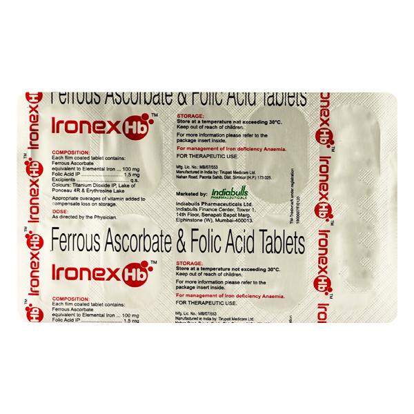 IRONEX HB Tablet 10?s