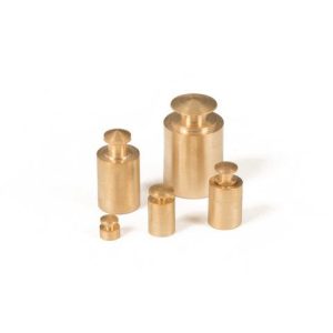 Brass Weights with Knobs