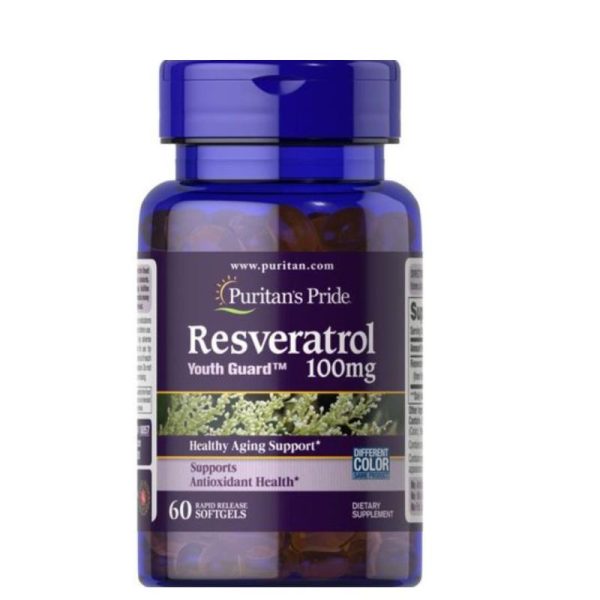 Puritans Pride Resveratrol 100 mg