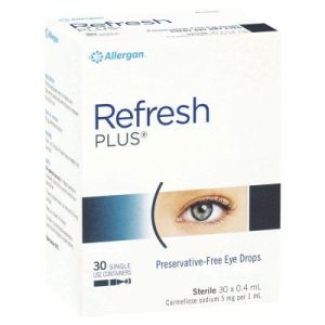 Allergan Preservative-Free Eye Drops 30 x 0.4mL