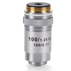 Achromatic S100x/1.25 Objective for EcoBlue Microscopes ? Oil Immersion