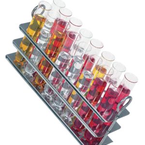 Clifton? Water Bath Stainless Steel Test Tube Rack, 26 Holes x 17mm Dia.