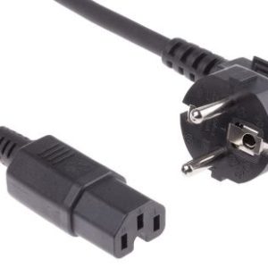 2 pin Schuko/IEC C15 power cable (Hot condition)