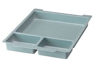 Gratnell Tray Insert, 3 Unidentical Sections (Pk 6)