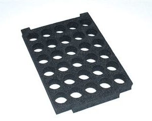 Gratnell Tray Insert, Foam, 30 Bottles (PK6)