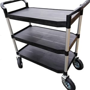 Laboratory Trolley ? 2 Shelf, 250KG, Pneumatic Wheels