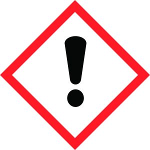 Hazard Warning Tape: Irritant, GHS07