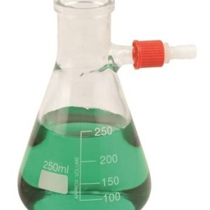 Flask, Conical, Thread Side Arm, Glass