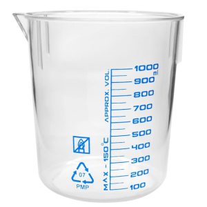 Beaker, TPX, 1000ml