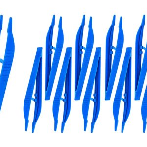 Forceps Glass Filled Nylon StrBlunt 125mm (Pk10)