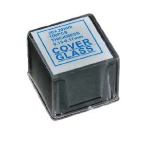 Glass Cover Slips, No. 1, 20 x 20mm (PK100)