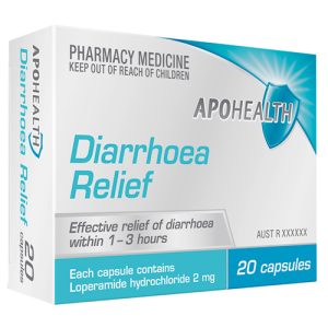APOHEALTH Diarrhoea Relief 20 caps