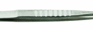 Forceps, stainless steel Straight Fine Point 110/115mm  (Pk 10)