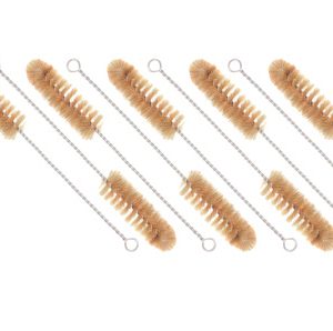 Brush, Bristle Test Tube Fan shape, size 16-25mm dia(Pk10)