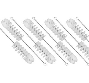Brush, Nylon Test Tube Fan shape,  size 10-12mm dia Pk10