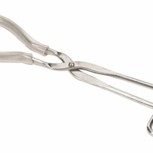 Beaker Tongs, Stainless Steel, Silicone Jaws