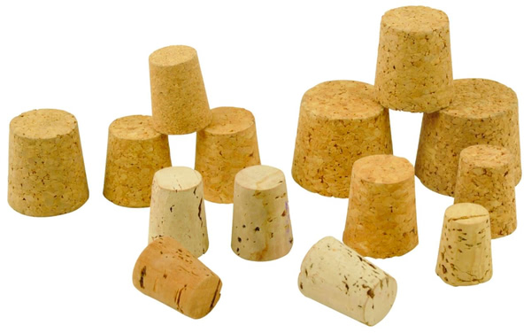 Cork Stoppers, Assorted (Pk150)