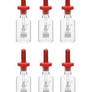 Dropper Bottle, Clear, 60ml (Pk6)