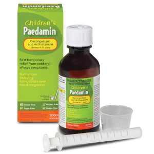 Paedamin Decongestant Antihistamine Liquid 200ml