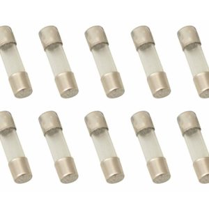 Fuses, quick blow, 1 A Pk10
