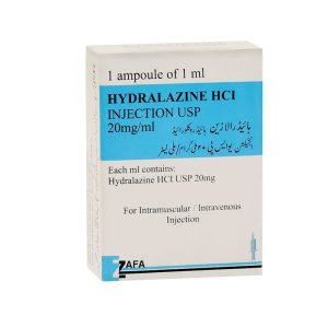 Hydralazine HCl 20mg/ml Injection