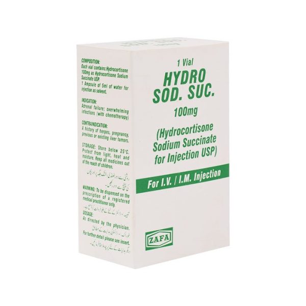 HYDRO SOD-SUC Injection 100mg