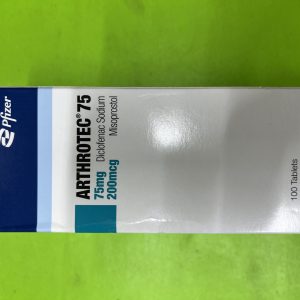 ARTHROTEC 75 (DICLOFENAC SODIUM/MISOPRISTOL)PER SACHET