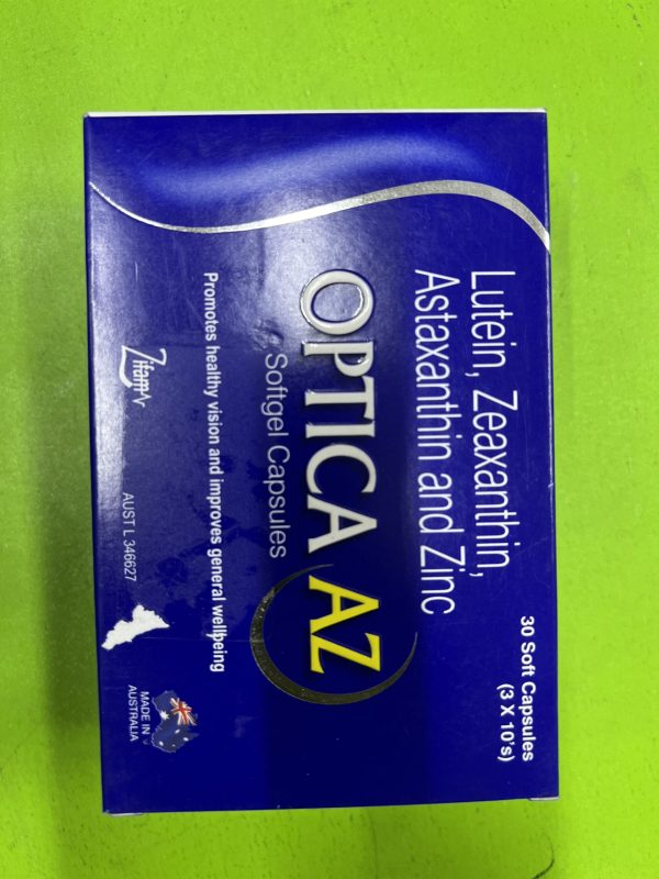OPTICA AZ (LUTEIN/ASTAXANTHIN/ZINC)