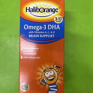 HALIBORANGE OMEGA-3 DHA (BRAIN SUPPORT) 300ML