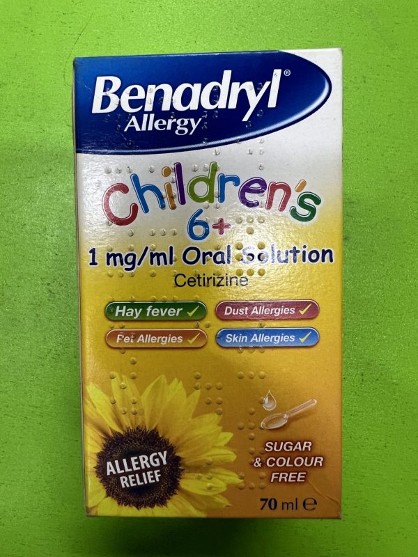 BENADRYL 1MG/ML  70ML