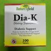 DIA-K   DIABETIC SUPPORT   100TAB PER SACHET