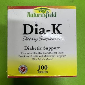 DIA-K   DIABETIC SUPPORT   100TAB PER SACHET