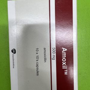AMOXICILLIN CAP 500MG (Amoxil beecham)PER SACHET